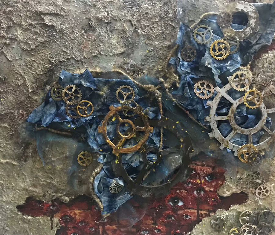 材料综合运用展讯工艺美术王菲